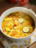 🌱 Súp Nui Cong Nhỏ Coquillettes Cà Chua Kỷ Tử (Vegan)