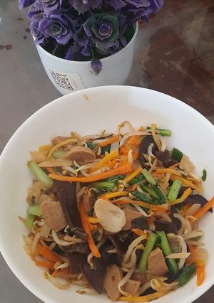 Foto resep Tumis toge bakso camur kuping