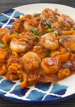 รูปของ กุ้งแมนจูเรี่ยน Prawn manchurian