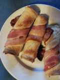 Rollitos de Pan de Molde con Queso y Bacon