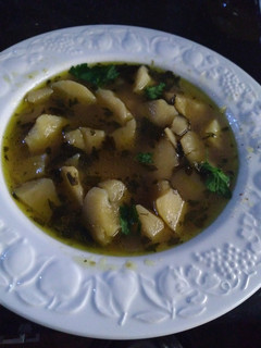 Una foto de Sopa de perejil