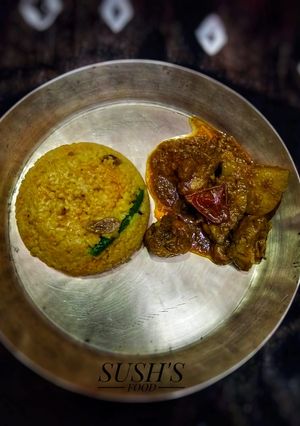বাসন্তী পোলাও(Basonti pulao recipe in Bengali) রেসিপির প্রধান ছবি