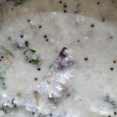 Kaddu raita A picture of Kaddu raita.