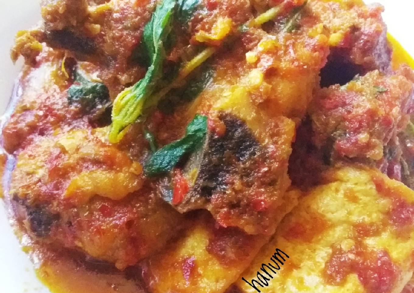 Ayam balado kemangi (ruku2)