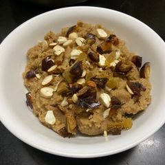 A picture of Barnyard Millet Suji Halwa.
