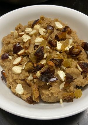 A picture of Barnyard Millet Suji Halwa.