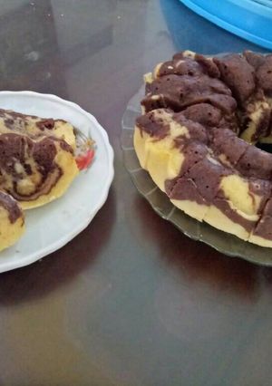 Foto resep Bolu kukus coklat keju