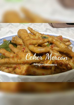 Foto resep Ceker Mercon