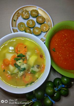 Foto resep Sop singkong ceker ayam