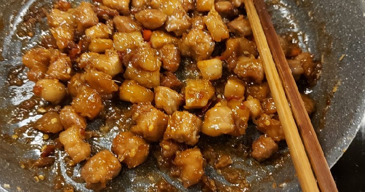 Cách Làm Món Ba Rọi Xào Mắm Ruốc của liz cattien - Cookpad
