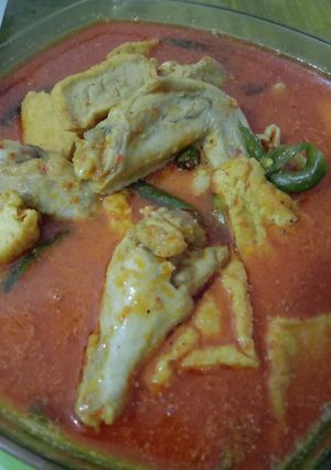 Foto resep Sayur ayam kuah merah