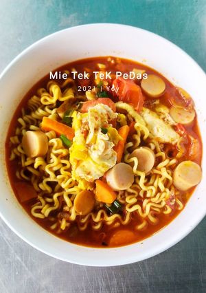 Foto resep Mie tek tek indomie