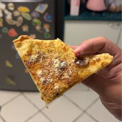 Crispy Garlic Parmesan Flatbread A picture of Crispy Garlic Parmesan Flatbread.