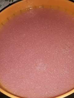 Una foto de Gelatina de frutilla