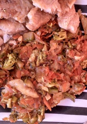 Una foto de Verduras guisadas
