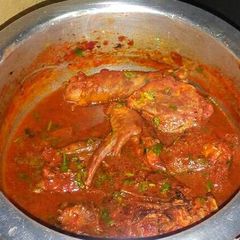 A picture of Chicken stew.