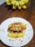 Pisang Bakar ada kacangnya