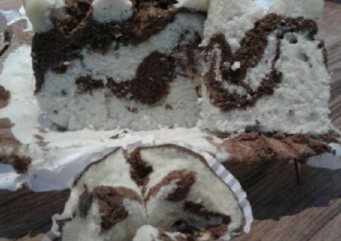 Cara membuat Bolu kukus loyang no soda Cara membuat Bolu kukus loyang no soda