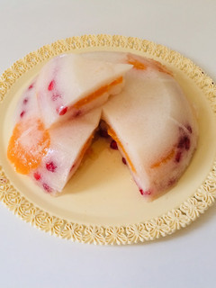 عکسی از دستور ژله نارنگی و انار