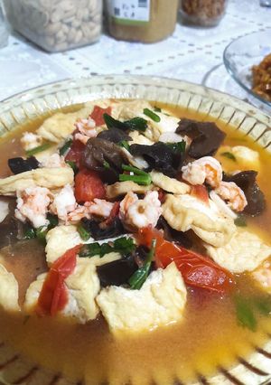 Foto resep Tahu kuah udang