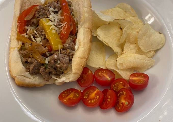 Recipe of Quick Cheesesteak Sub