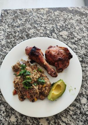 Una foto de Arroz de coliflor