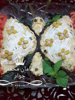 عکسی از دستور سالاد الویه