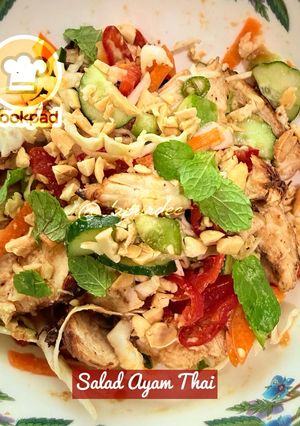Gambar 👩🍳Salad Ayam Thai🇹🇭