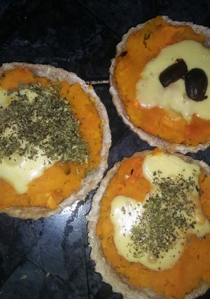 Una foto de Mini tartas de zapallo y queso 💥