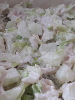 Una foto de Ensalada de pollo 🐔 3 ingredientes