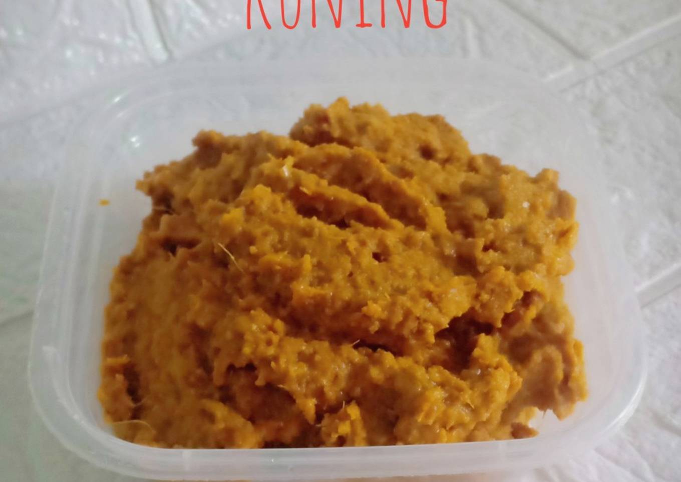 Bumbu Dasar Kuning