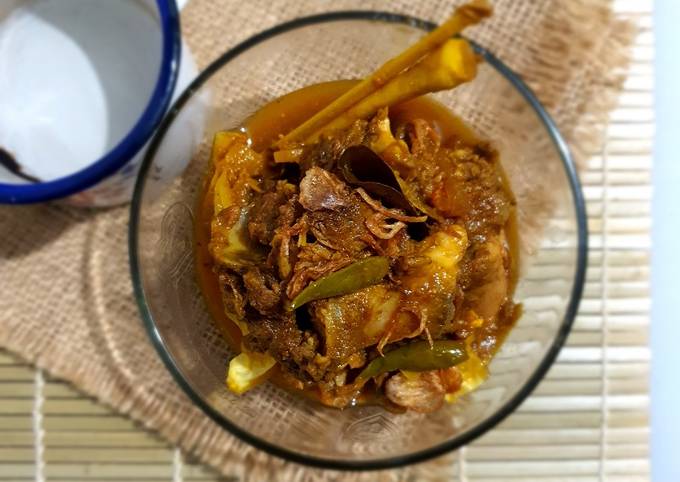 Resep Tengkleng rica kambing ala fe Resep Tengkleng rica kambing ala fe