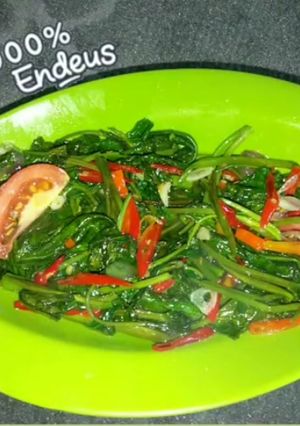 Foto resep Tumis kangkung super pedas