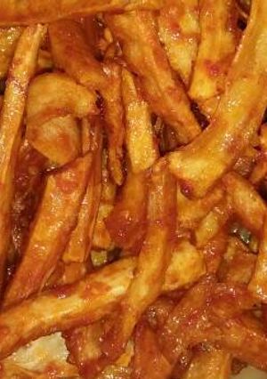 Foto resep Ubi kering pedas manis