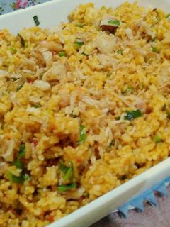 Foto resep Nasi goreng ayam kampung