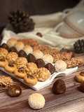 Panellets de boniato veganos sin azúcar