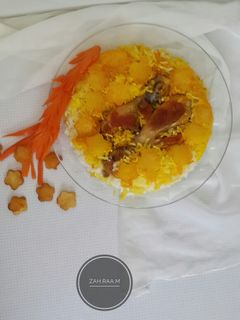 عکسی از دستور ته انداز ران مرغ