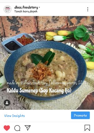 Foto resep Kaldu Sumenep (Sop Kental Kacang Ijo khas Sumenep)