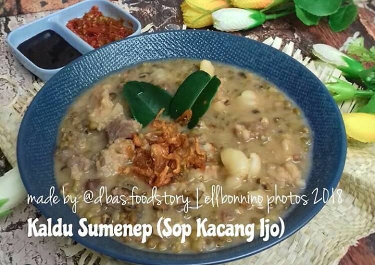 Langkah Mudah untuk Membuat Kaldu Sumenep (Sop Kental Kacang Ijo khas Sumenep) Anti Gagal