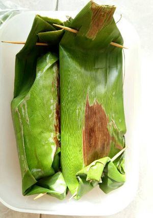Foto resep Nasi bakar tuna