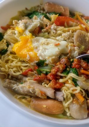 Foto resep Mie Rebus Nyemek