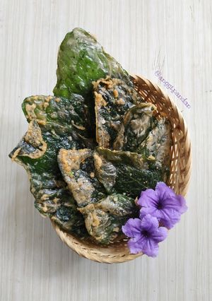 Foto resep Keripik bayam