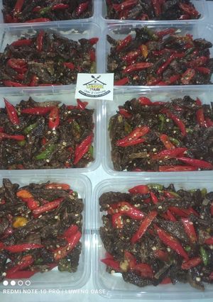 Foto resep Oseng paru