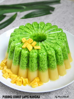 Foto resep Puding Lumut Lapis Nangka