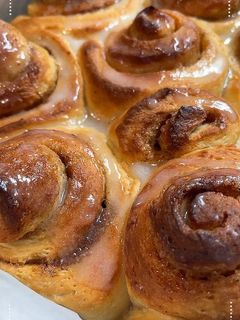 Φωτογραφία της συνταγής Cinnamon rolls ✨ 350kcal