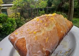 Budín de naranja fácil