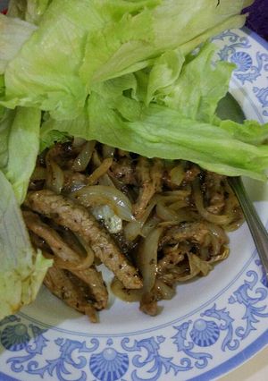 Foto resep Menu Diet Mayo Day 1 Bistik Ayam & Cah Buncis Jagung Telor Worte
