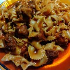 Una foto de Guiso de Fideos Moñito