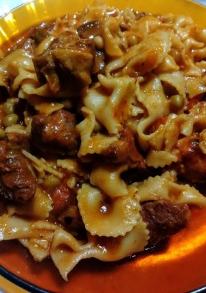 Una foto de Guiso de Fideos Moñito