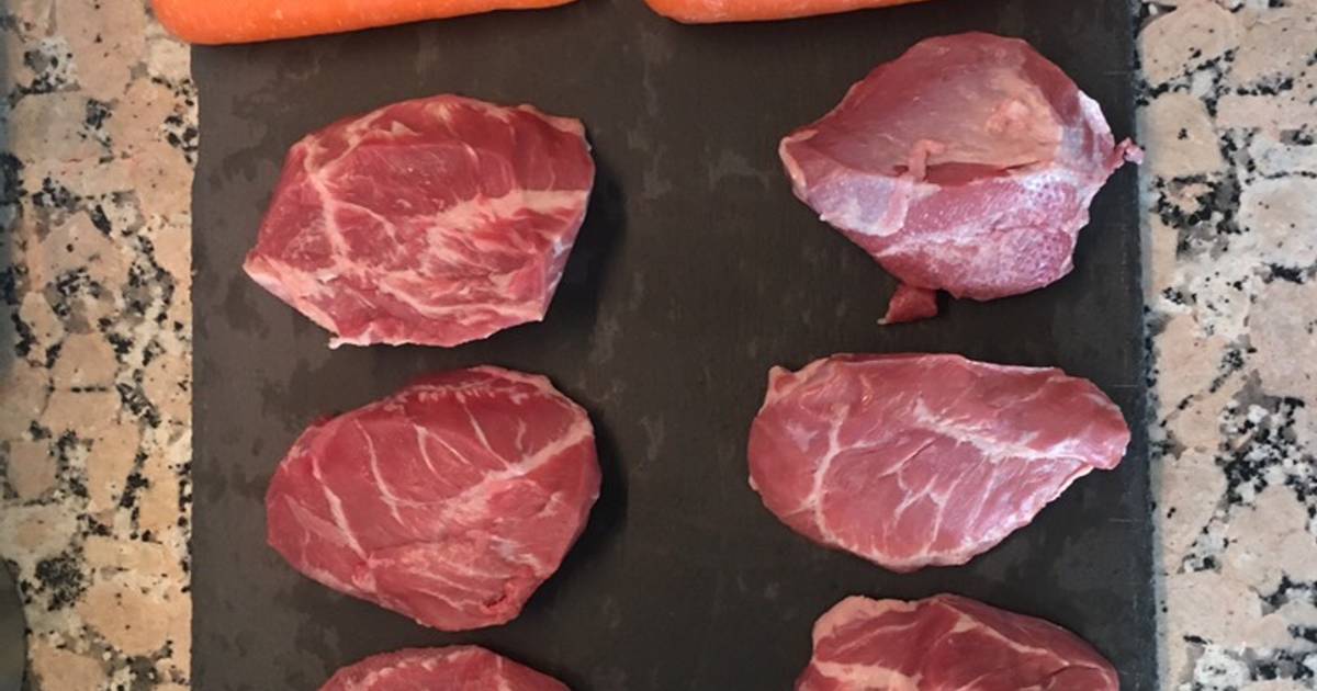 20 recetas muy ricas de carrilleras de cerdo thermomix compartidas por cocineros caseros- Cookpad